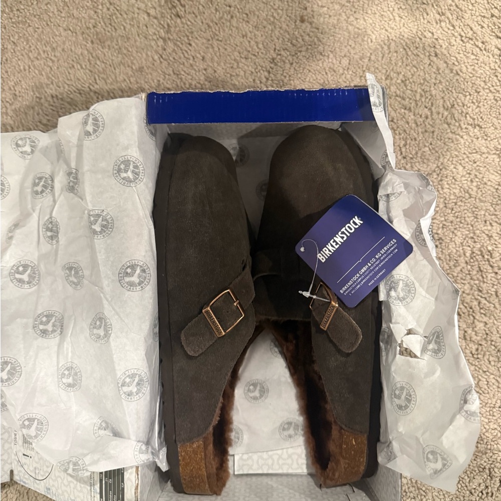 Birkenstock Men's Dark Brown Loafers